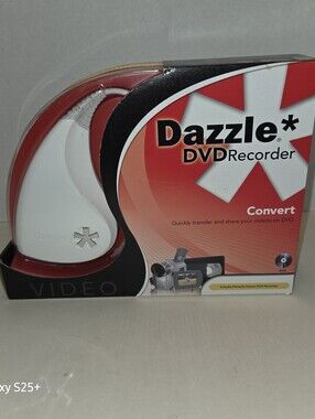 Dazzle DVD Recorder HD VHS to DVD Converter Save, Enhance, Share Video